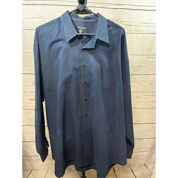 Van‎ Heusen XXL blue button down (#Jeff) - Picture 1 of 3